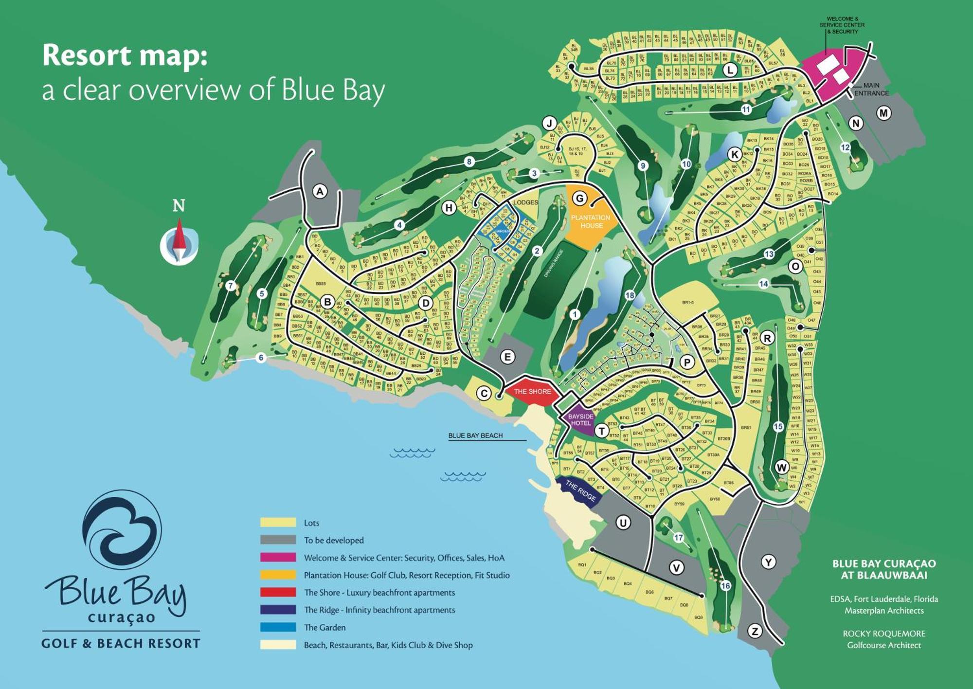 Blue Bay Beach Villas & Apartments Eksteriør billede